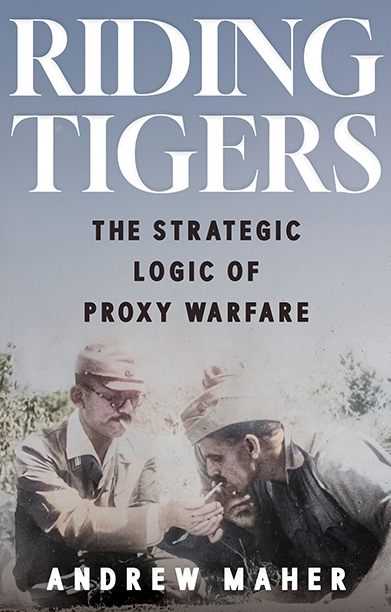 Book cover showing an image of a soldier bending down to light a cigarette as another soldier holds out a light.